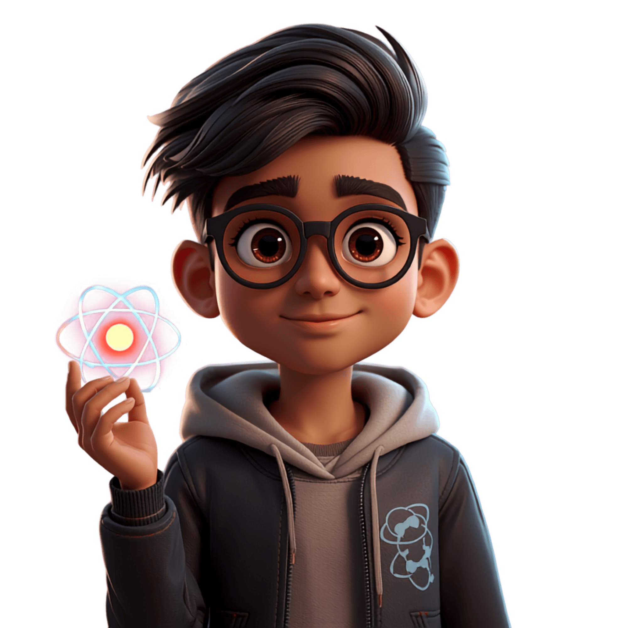Young physicist mascot for MYP physics